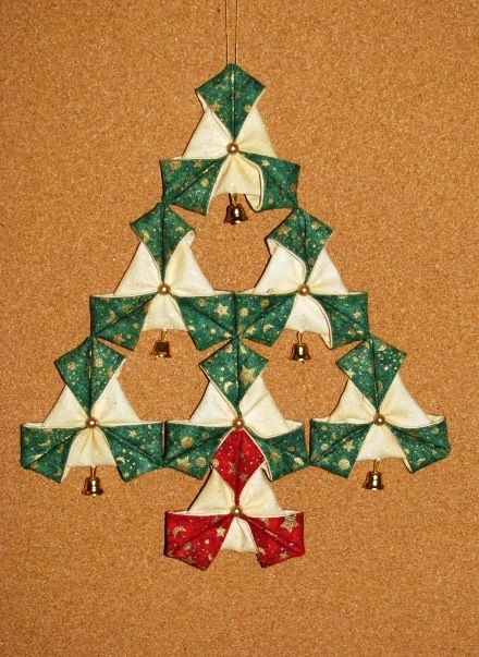 origami stromek