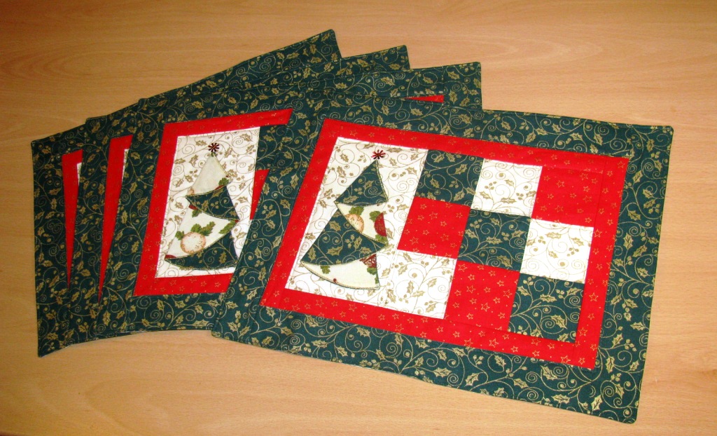 vánoční prostírání